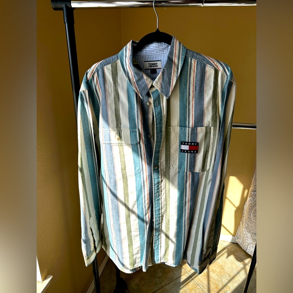 Tommy Hilfiger Long-Sleeve Casual Shirt